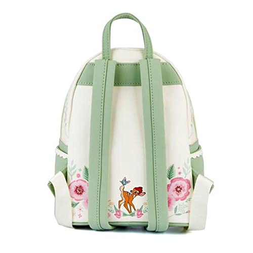 Loungefly Disney Bambi Springtime Gingham Womens Double Strap Shoulder Bag Purse