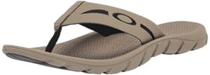 oakley unisex-adult operative sandal 2.0 flip-flop, rye, 10