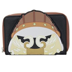 loungefly star wars: lando calrissian and jabba the hutt wallet, amazon exclusive