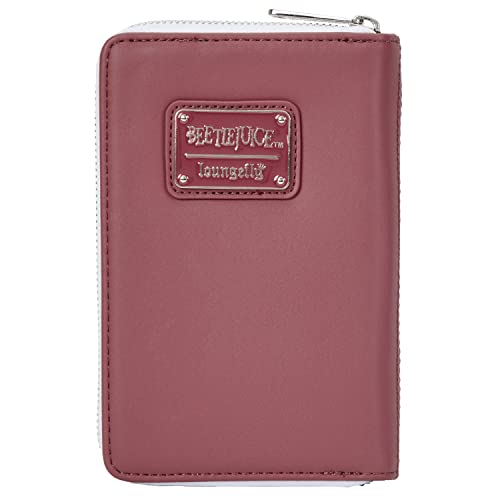 Loungefly Beetlejuice Handbook for the Recently Deceased Faux Leather Wallet