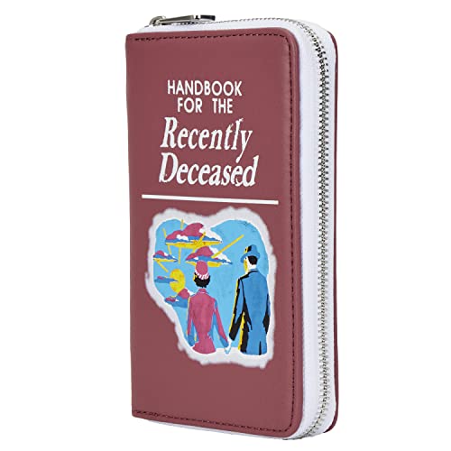 Loungefly Beetlejuice Handbook for the Recently Deceased Faux Leather Wallet