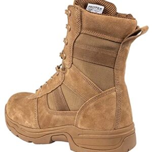 Propper Men's Series 100 Side Zip Comp Toe Coyote Boot Combat, 11