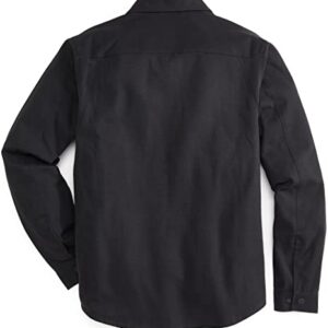 Venado Quick Draw Shirt Jacket for Men - Concealed Carry Vent - Built in Holsters (Black, Large)