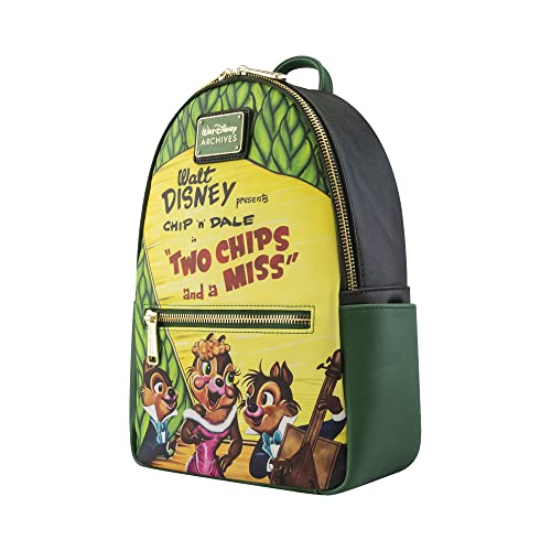 Loungefly Disney Treasures from the Vault: Chip 'n' Dale - Chip and Dale Backpack, Amazon Exclusive Multicolor