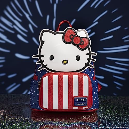 Loungefly Hello Kitty Patriotic Mini Backpack, Amazon Exclusive