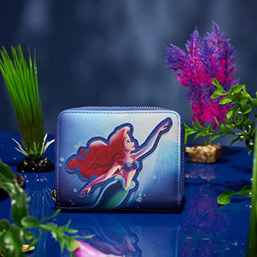 Loungefly Disney Wallet: The Little Mermaid - Ariel Scene Wallet, Amazon Exclusive