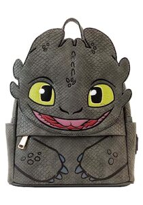 how to train your dragon toothless cosplay mini backpack