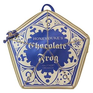 loungefly warner brothers harry potter honeydukes chocolate frog figural mini backpack womens double strap shoulder bag purse