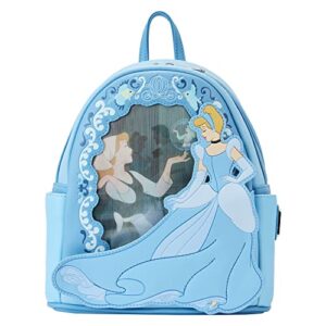 loungefly disney cinderella lenticular princess series mini backpack