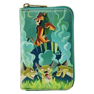 loungefly villains: lion king - scar wallet, amazon exclusive