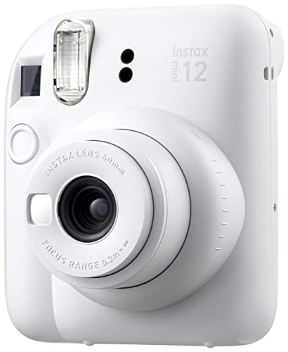 Fujifilm Instax Mini 12 Instant Camera - Clay White