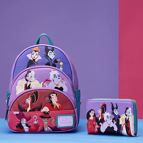 Loungefly Disney sac à dos Villains Color Block Triple Pocket