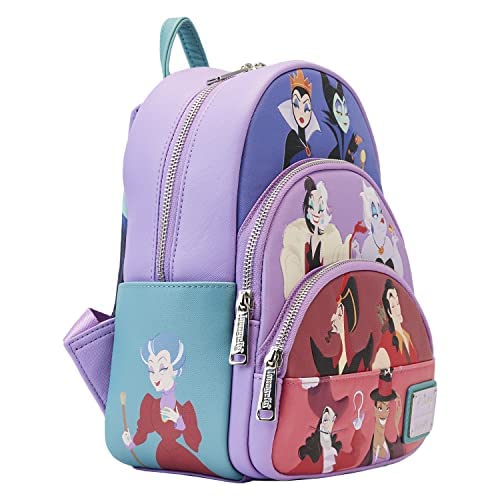 Loungefly Disney sac à dos Villains Color Block Triple Pocket