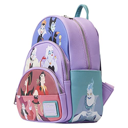 Loungefly Disney sac à dos Villains Color Block Triple Pocket