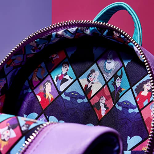 Loungefly Disney sac à dos Villains Color Block Triple Pocket