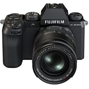 Fujifilm X-S20 Mirrorless Digital Camera XF18-55mm Lens Kit Black