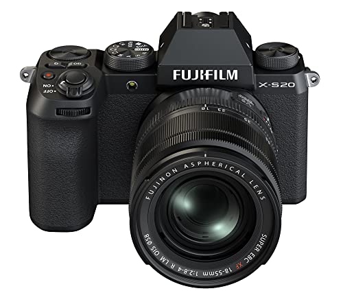 Fujifilm X-S20 Mirrorless Digital Camera XF18-55mm Lens Kit Black