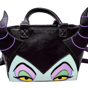 Loungefly Disney Maleficent Sleeping Beauty Crossbody Satchel Handbag Purse