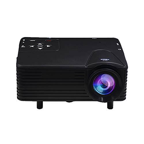 Mini Movie Projector, 20-100 Inches Screen 1080P Portable Projector Compatible with USB| Laptop| Phone, Built-in Speaker, Apartment Must Haves, Electronics Tech Gadgets, Mini TV, Cool Stuff