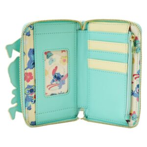 Loungefly Disney Stitch Sandcastle Beach Surprise Zip-Around Wallet