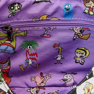 Loungefly Cartoon Network Retro Collage Crossbody Bag with Coin Pouch