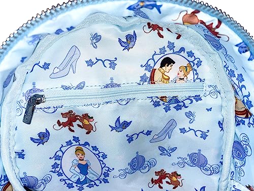 Loungefly Disney Cinderella Cosplay Womens Double Strap Shoulder Bag Purse