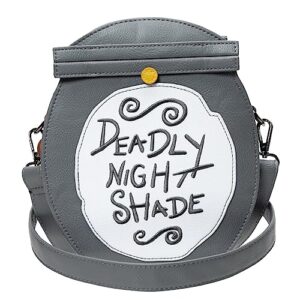 loungefly disney the nightmare before christmas deadly night shade exclusive crossbody purse