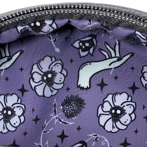 Loungefly Disney The Nightmare Before Christmas Deadly Night Shade Exclusive Crossbody Purse