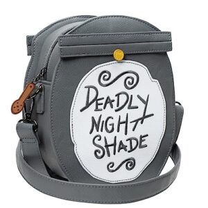 Loungefly Disney The Nightmare Before Christmas Deadly Night Shade Exclusive Crossbody Purse