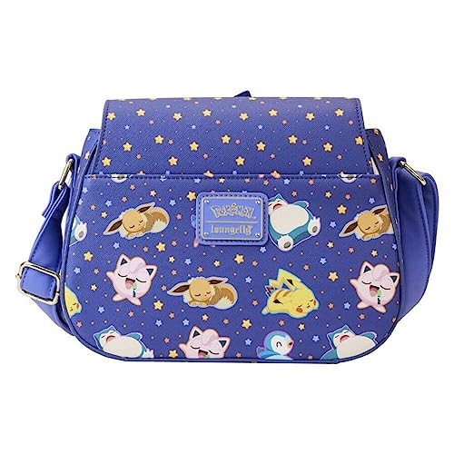 Loungefly Pokemon Sleeping Pikachu and Friends Crossbody Bag