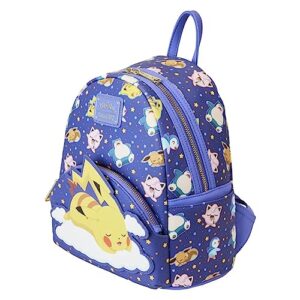 Pokemon Sleeping Pikachu and Friends Mini Backpack