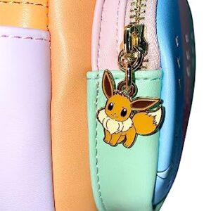 Loungefly Pokemon Eeveelutions Womens Double Strap Shoulder Bag Purse (Multi)