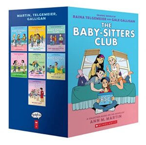 the baby-sitters club graphic novels #1-7: a graphix collection: full color edition: full-color edition (the baby-sitters club graphix)