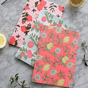 Fruit & Flowers Notebook Collection