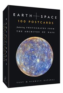 earth and space: 100 postcards featuring photographs from the archives of nasa (collectible nasa archive postcards, space stationery set)