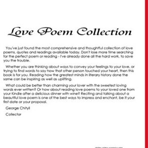 Love Poem Collection: The Greatest Love Poems of All Time