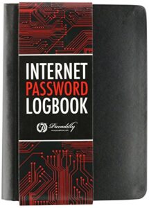piccadilly (usa) inc. internet password logbook (9781620097274)