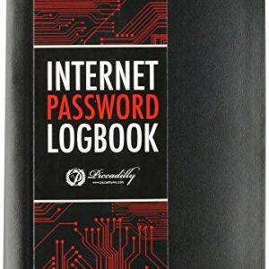 Piccadilly (USA) Inc. Internet Password Logbook (9781620097274)