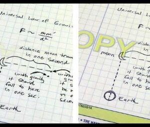 Student Lab Notebook: 100 Top Bound Carbonless Duplicate Sets