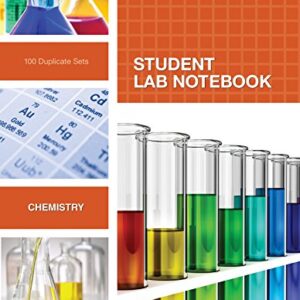 Student Lab Notebook: 100 Top Bound Carbonless Duplicate Sets