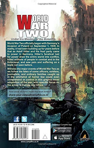 World War Two: Under the Shadow of the Swastika (Campfire Graphic Novels)