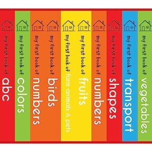 My First Library : Boxset of 10 Board Books for Kids