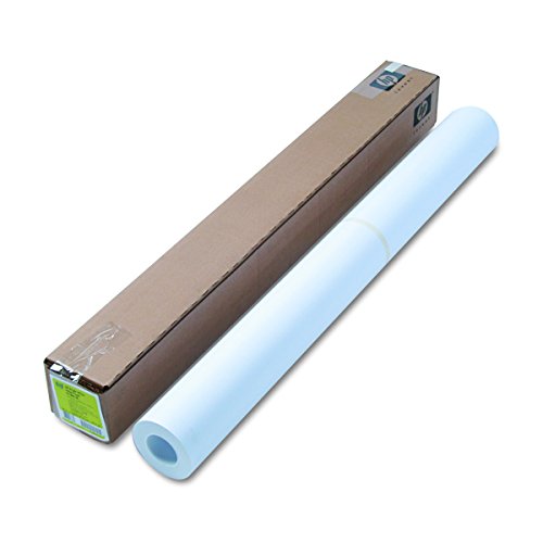 HP Designjet Large Format Paper For Inkjet Prints, 4 Mil, 36" X 150 Ft, White