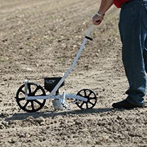 EarthWay 1001-B Precision Garden Seeder Row Planter with Interchangeable 7 Seed Plates and Row Marker; Plants Hemp, Corn, Vegetables, Etc for Small Gardens