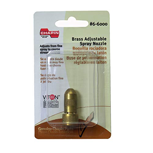 Chapin 66000 Brass Adjustable Cone Nozzle w/ Viton