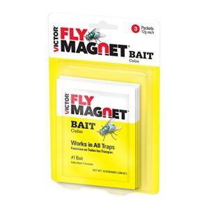 victor m383 fly magnet replacement bait - fly magnet trap attractant