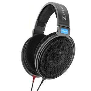 sennheiser hd 600 - audiophile hi-res open back dynamic headphone, black