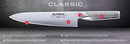 Global G-11 Yanagi Sashimi Knife, 10-Inch