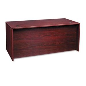 HON 10500 Series 72 by 36 by 29-1/2-Inch Double Pedestal Desk Shell, Mahogany