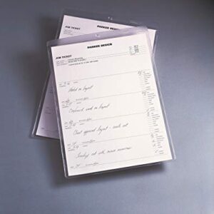 Avery Job Ticket Holders, Heavy Gauge Vinyl, 9 x 12 Inches, 10 per Pack (75009),Clear